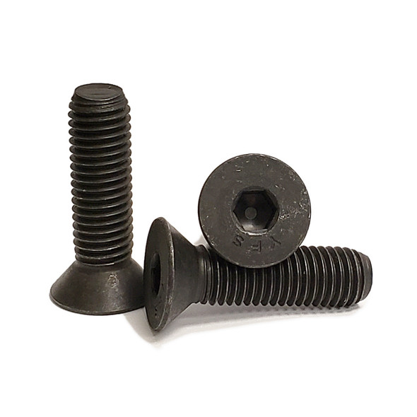 1/4" x 1-1/4" Flat Head Socket Cap Coarse Thread Bare Metal