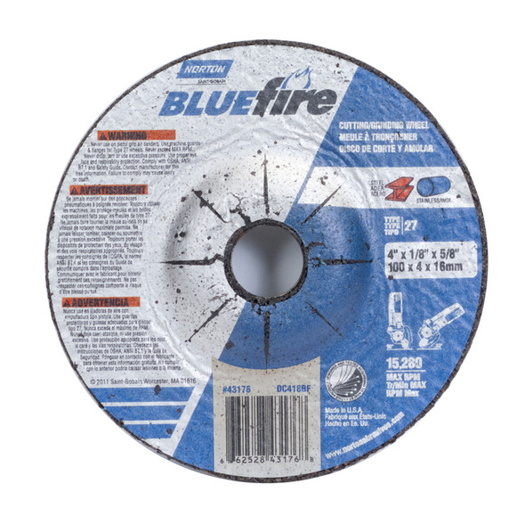 BlueFire ZA ZA Type 27 Grinding and Cutting Wheel - NAB66252843202