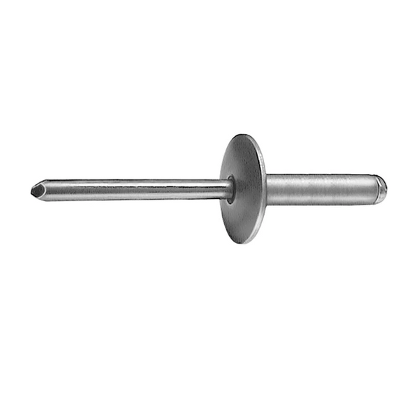 3/16 in Aluminum/Steel Rivets, .626 - .750 in Grip Range - (AF0360)