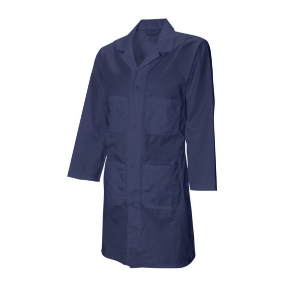 Men's Shopcoat Navy Medium - (WAS30127M)