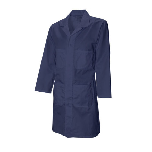 Men's Shopcoat Navy Small - (WAS30127S)
