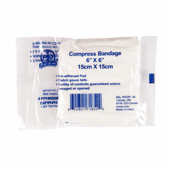 6" X 6" Compress Bandage - (WASF1105300)
