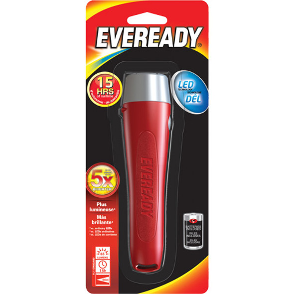 Eveready Ready 2AA LED Long Life Flashlight - (ENREVGP21S)