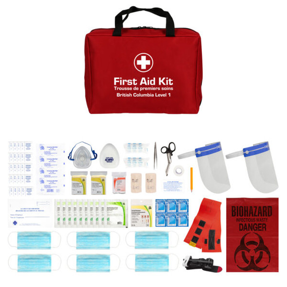 BC Level 1 First Aid Kit Soft Pack - (WASF921N270)