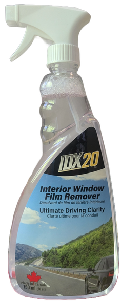 IDX20, Interior Window Film Remover, 750 ml Jug