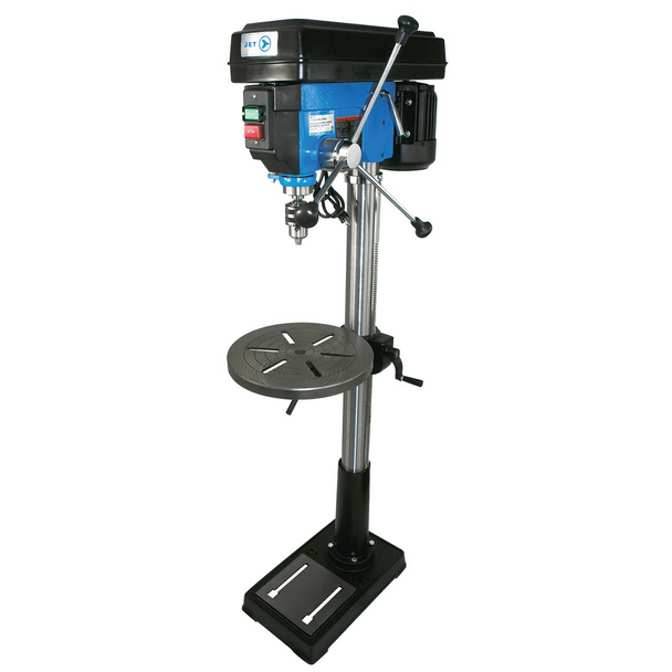 17" 1 HP 16 Speed Floor Drill Press