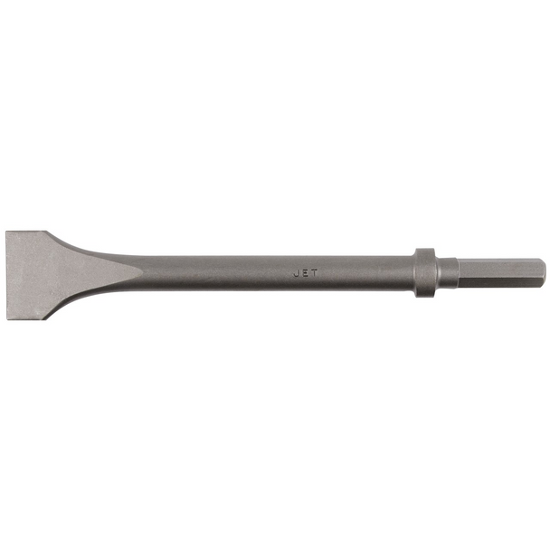 .580 Hex Shank 12" Long Wide Face Chisel - Heavy Duty