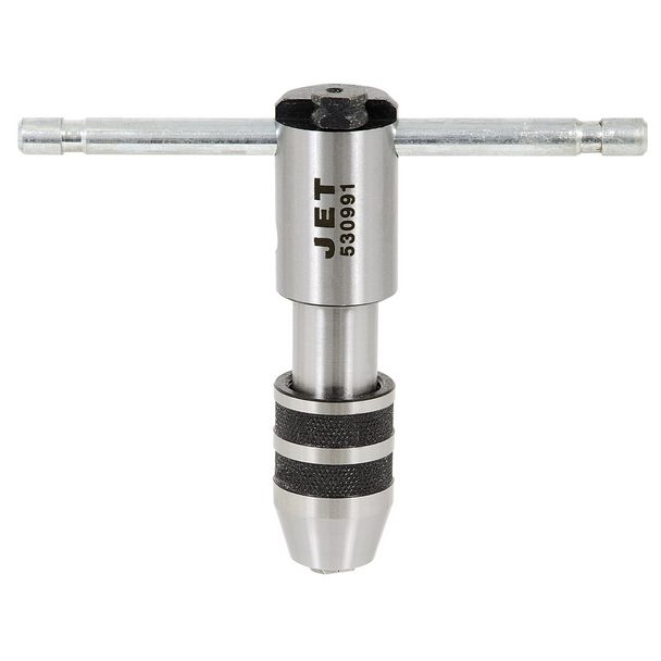 JET-KUT??½ Ratchet Tap Wrench For # 0 - 1/4" (2 mm ??? 6 mm) Taps - Super Premium