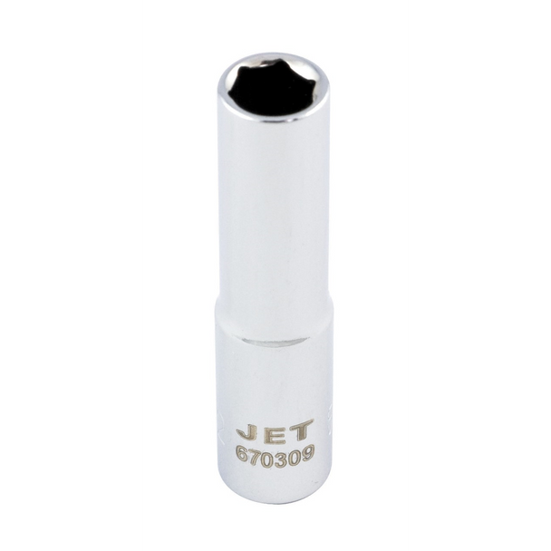 1/4" DR x 3/8" Deep Chrome Socket - 6 Point