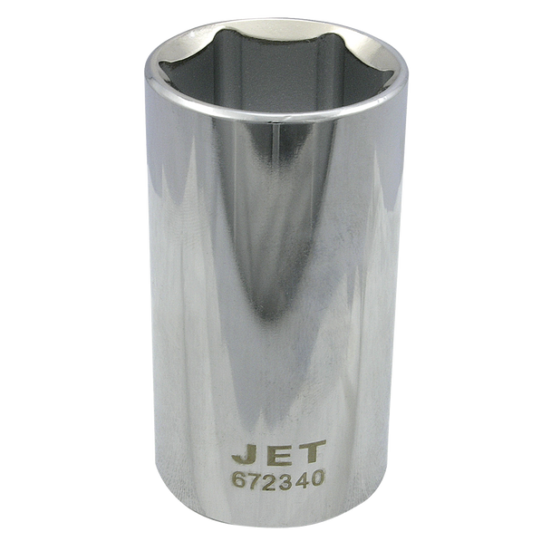 1/2" DR x 13/16" Deep Chrome Socket - 6 Point - JT672326