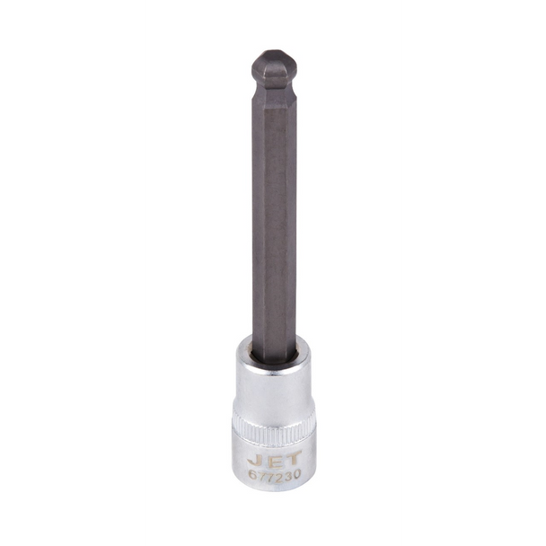 3/8" DR x 7/32" S2 4" Long Ball Nose Hex Bit Socket