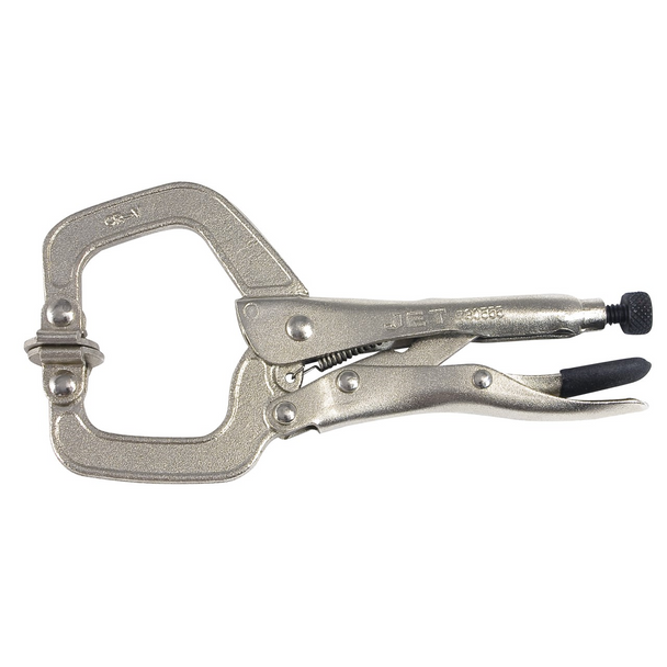 6" Locking C-Clamp with Swivel Pads