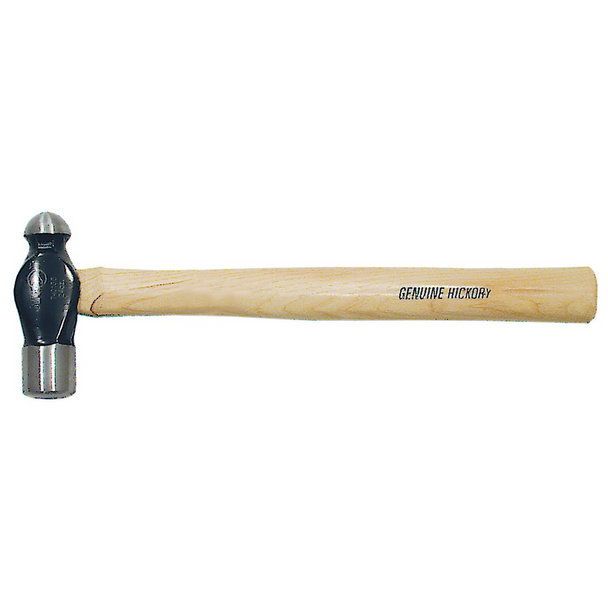 8 oz Ball Pein Hammer - Hickory Handle