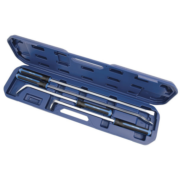 4 PC Jumbo Handle Mechanic's Pry Bar Set