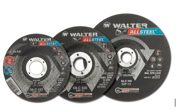 Walter 1/4'' Allsteel, Diameter(in) 4-1/2