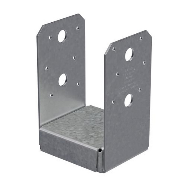 ABU 4x4 Galvanized Adjustable Standoff Post Base - (SIMABU44)