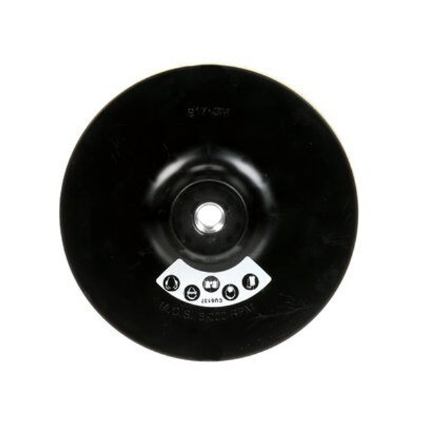 3M Disc Pad Holder 917, 7 in x 5/16 in x 3/8 in 5/8-11 Internal - (TM917)