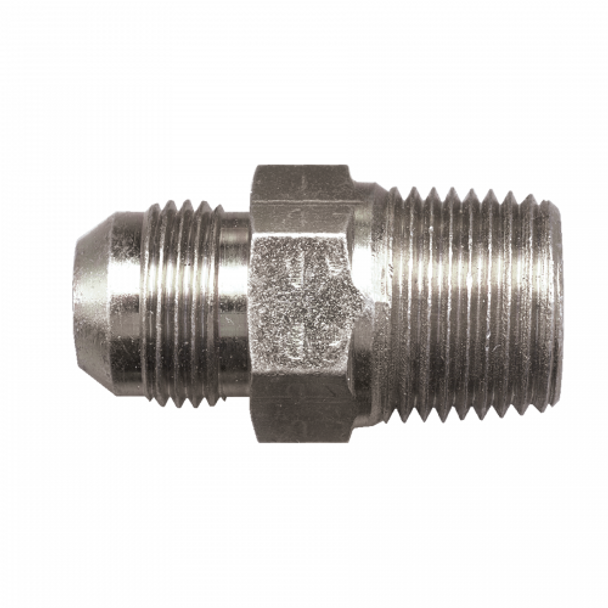 S3748-4B 1/4" MPT X 3/8" Tube Jic 37 Deg Pipe Connector - (FAS3748-6B)