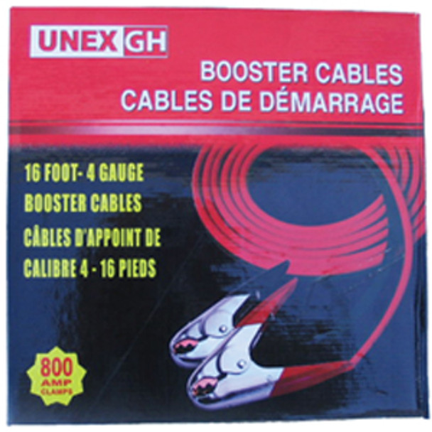 32-259D Booster Cable 4 Gauge 16' with Parrot Jaw - (HU32-259D)