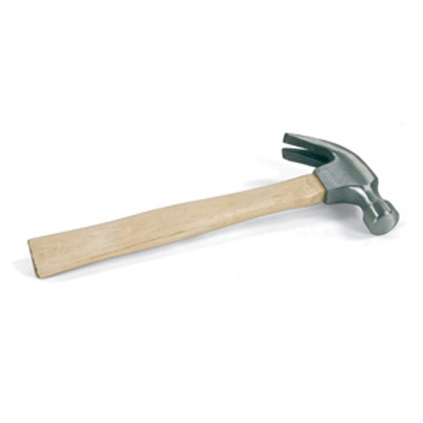 6722W Carpenter's Claw Hammer 1 lb with Wood Handle and Polished Head - (HU6722W)