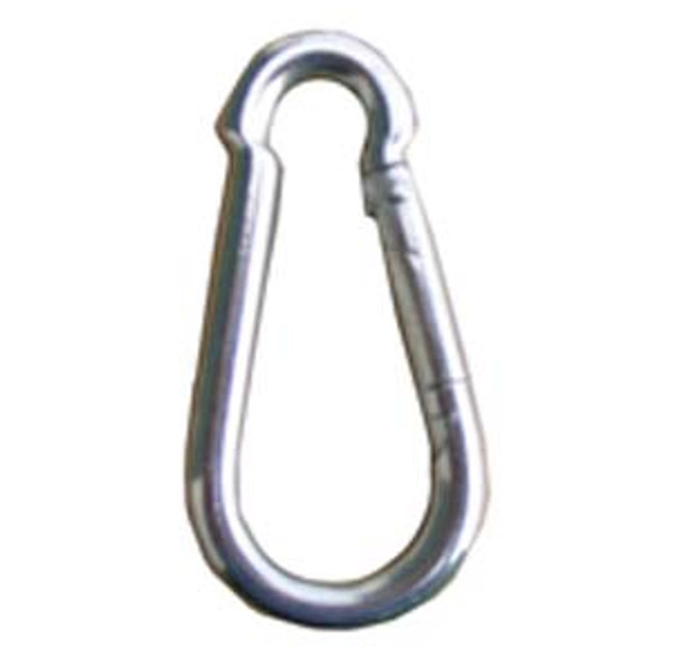 2450-1SS Stainless Steel Spring Hook 3/16" X 2" - (HU2450-1SS)