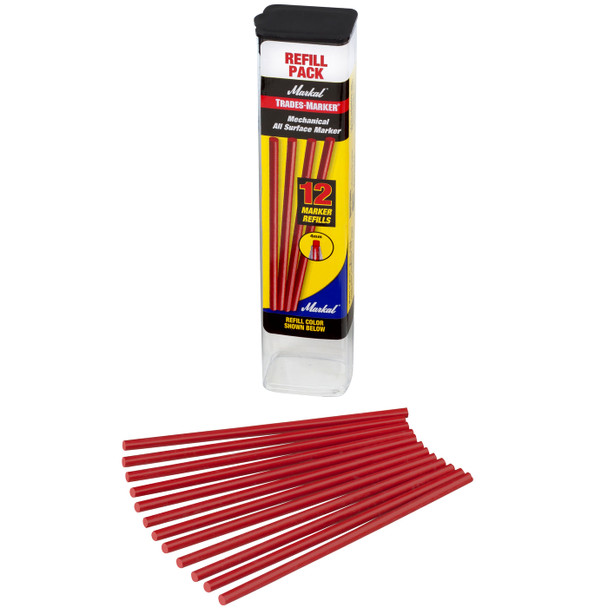 Trades-Marker Red Refills Carded - MA96045