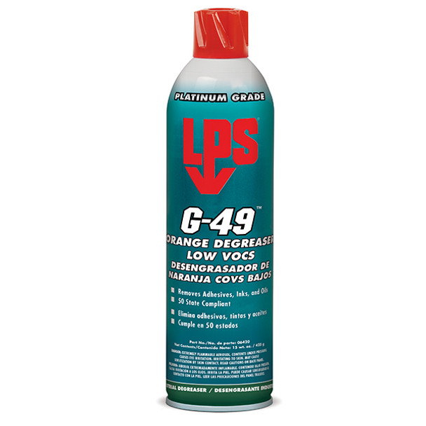 LPS G-49 Orange Degreaser Low VOCs 15 oz - (LPSC06420)