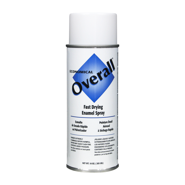 Overall® Economical Enamel Aerosol  -  White  -  (ROV2403830)