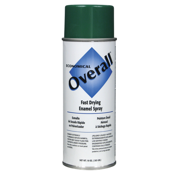 Overall® Economical Enamel Aerosol  -  Green  -  (ROV2410830)