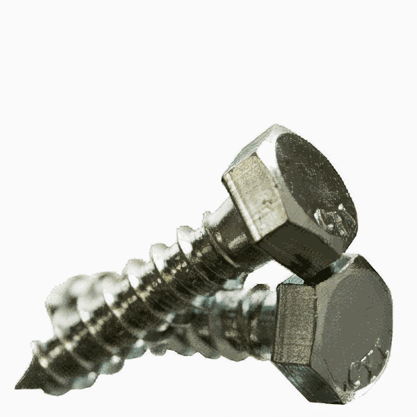 3/8" x 2" A307 Plated Lag Bolt - (LSH38-2PC)