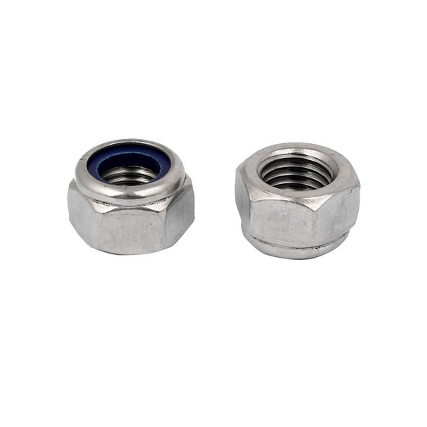 7/16" Nylon Lock Nut 18.8 Stainless - (PC5034-020)