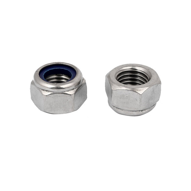 1/4" Nylon Lock Nut 316 Stainless - (PC5232-014)