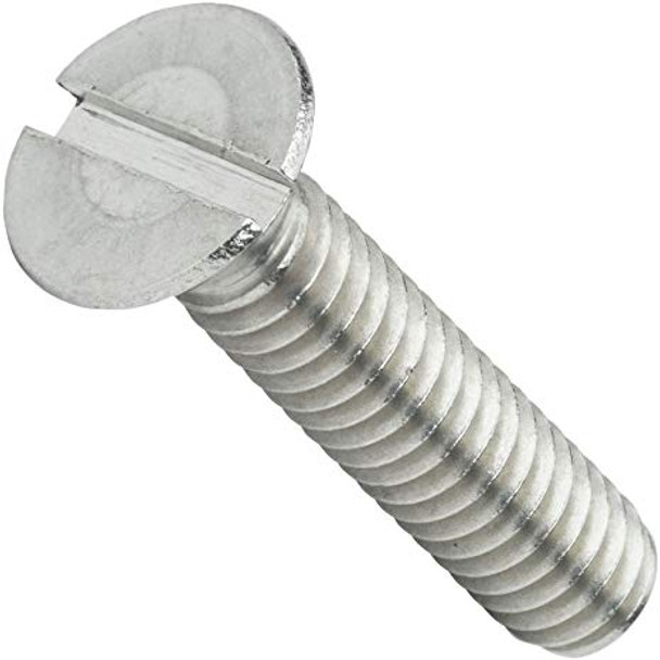 6-32 x 3/4" 18.8 Stainless Flat Head Slotted Machine Screw - (PC5102-089)