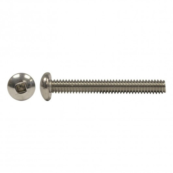 6-32 x 3/4" 18.8 Stainless Round head Robertson Machine Screw - (PC5109-089)