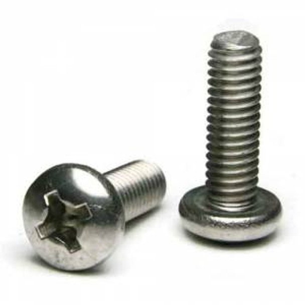 4-40 x 1-1/4" 18.8 Stainless Pan Head Philips Machine Screw - (PC5114-049)