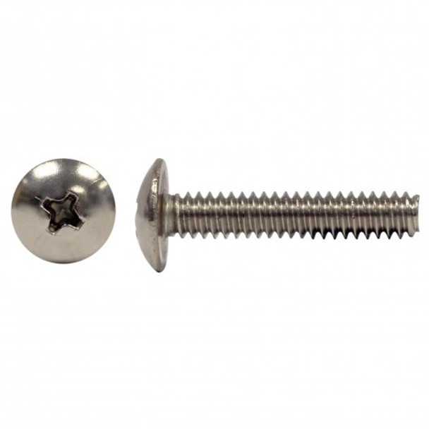 1/4-20" x 1/2" 18.8 Stainless Truss Head Philips Machine Screw - (PC5115-305)