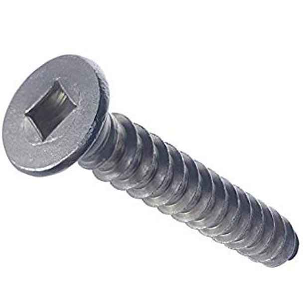 #10 x 2-1/2" 18.8 Stainless Flat Head Robertson Tapping Screw - (PC5162-202)