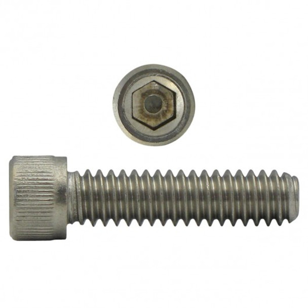 M12 x 60, Socket Head Cap Screw, A2 Stainless, Coarse Thread