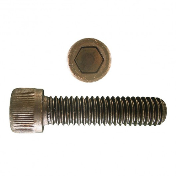 M24 x 70, Socket Head Cap Screw, Bare Metal, Coarse Thread