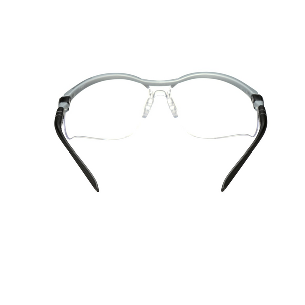 3M BX Reader Protective Eyewear, 11376-00000-20, Clear Lens, Silver Frame, +2.5 Dioptre