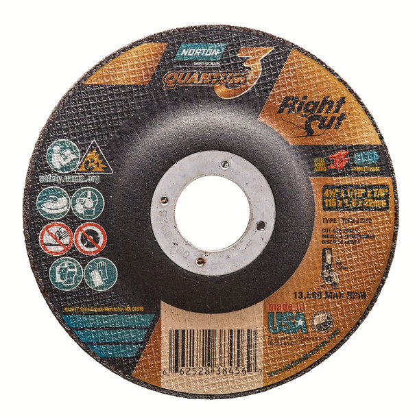 Quantum3 RightCut SG CA Type 27/42 Cutting Wheel - (NAB66252838456)