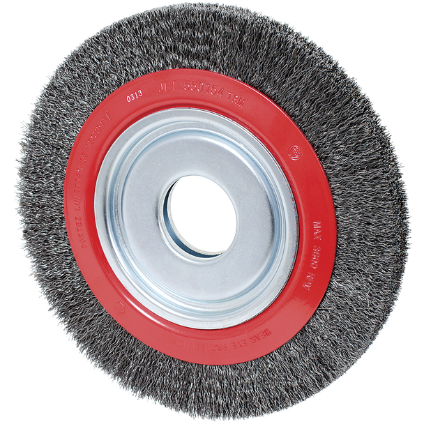 10" Crimped Wire Wheel Brush - High Performance - Medium - (JT550152)