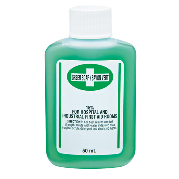 Antiseptic Green Soap 60 mL Bottle - (WASF2550150)