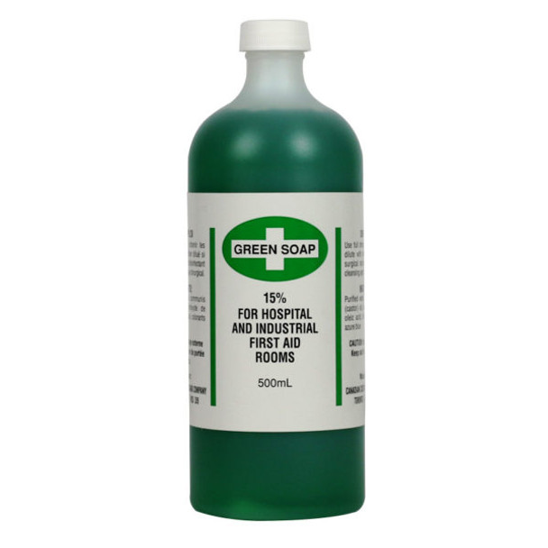 Antisepctic Green Soap 500 mL Bottle - (WASF2550165)