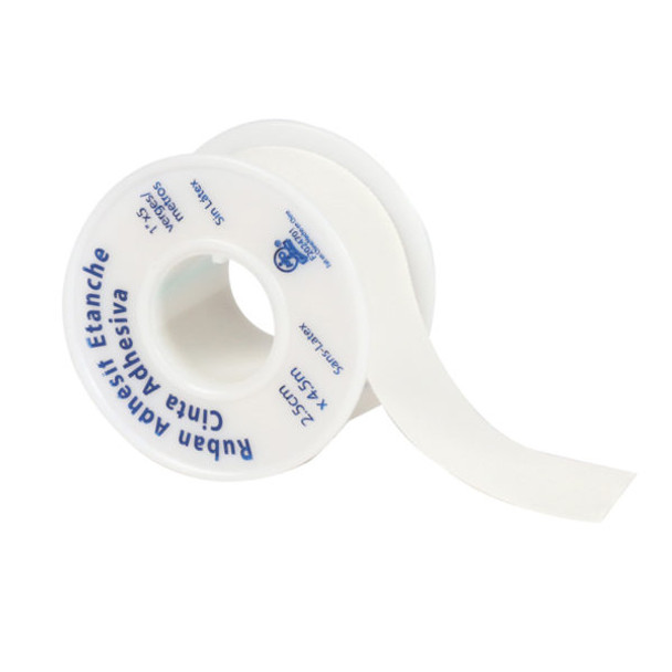 1" X 5 yd Waterproof Adhesive Tape w/ Spool & Cover - (WASF2024701)