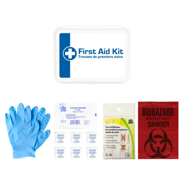 BC Personal First Aid Kit Plastic - (WASF89P050)