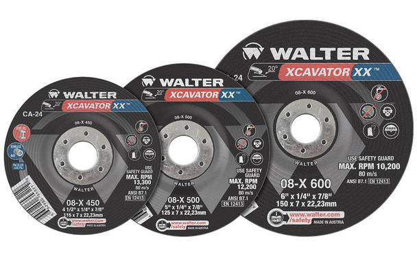 Walter Xcavator XX Grinding Disc