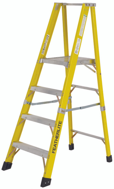 Featherlite 6500 Fiberglass Platform Step Ladder Series - 6508