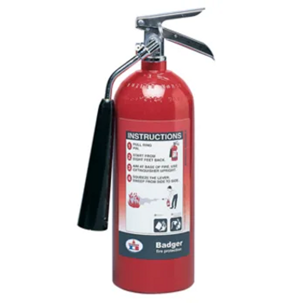 Badger CO2 Class 5-B:C Fire Extinguisher - 5 lbs