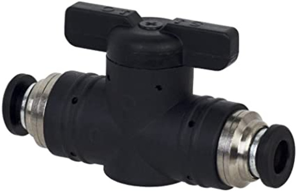 3/8" Black Composite Ball Valve